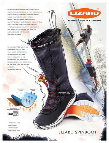 Lizard Spin Boots 40