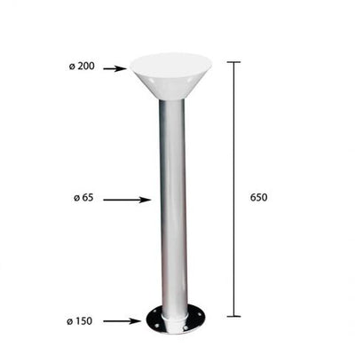 ARC Tafelpoot 65 cm