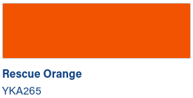 International Toplac 265 rescue orange