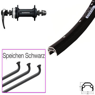 Correct Marine Schürmann 28" voorwiel