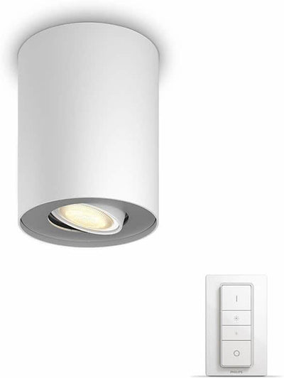 Philips PILLAR HUE single wit