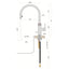 Quooker Flex Round Zwart