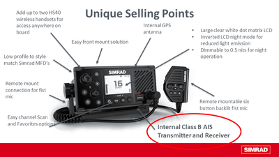 Simrad RS40-B Marine Kit