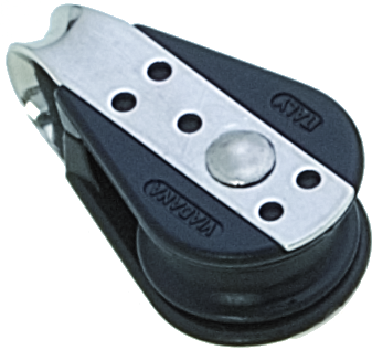 Viadana Mini 1-schijfs blok 6 mm