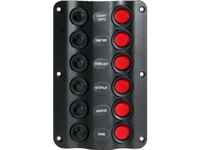 Talamex Schakelpaneel Wave 6