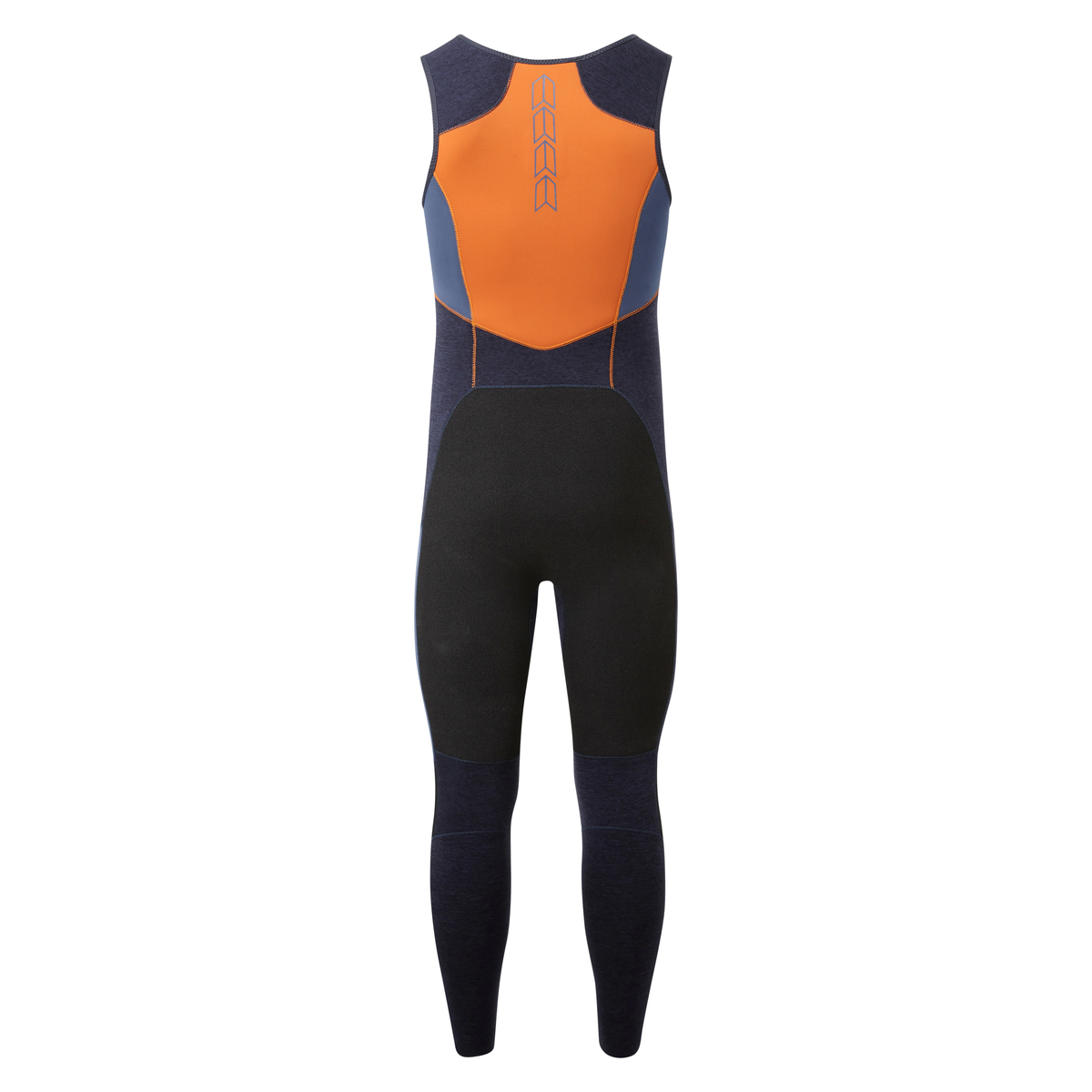 Gill Race FireCell Skiff Suit blauw met oranje