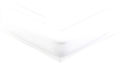 Majoni Steigerfender hoek 90° wit