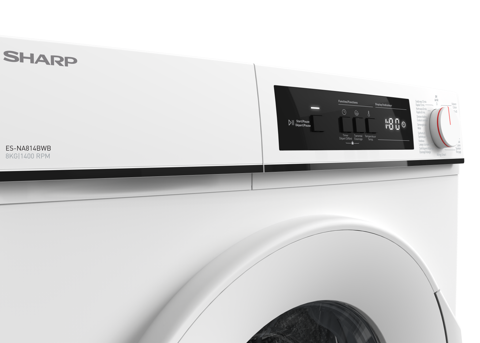 Sharp ESNA814BWBBE