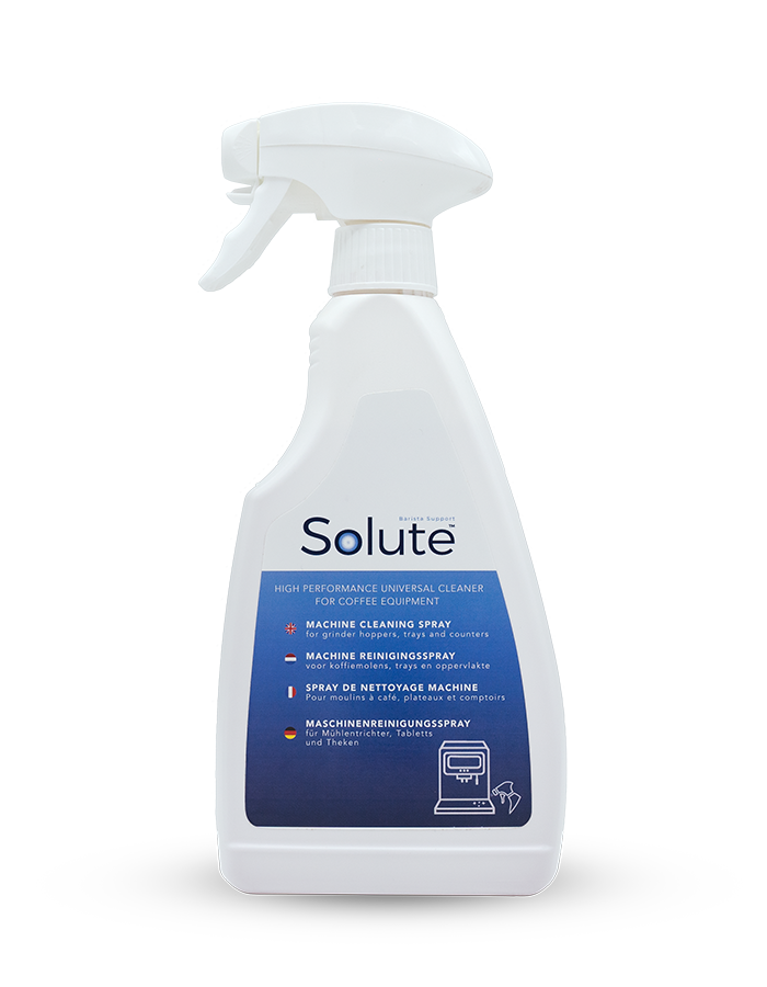 Solute machine reinigingsspray