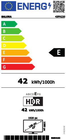 Salora 43FA220