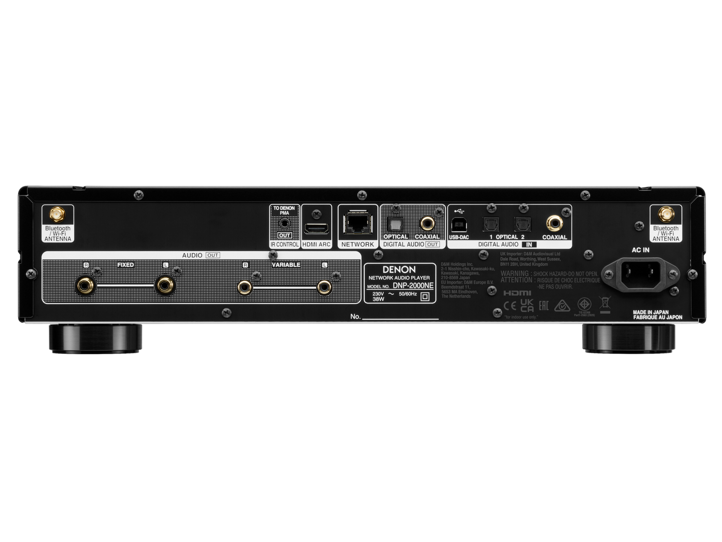 Denon DNP-2000NE zwart