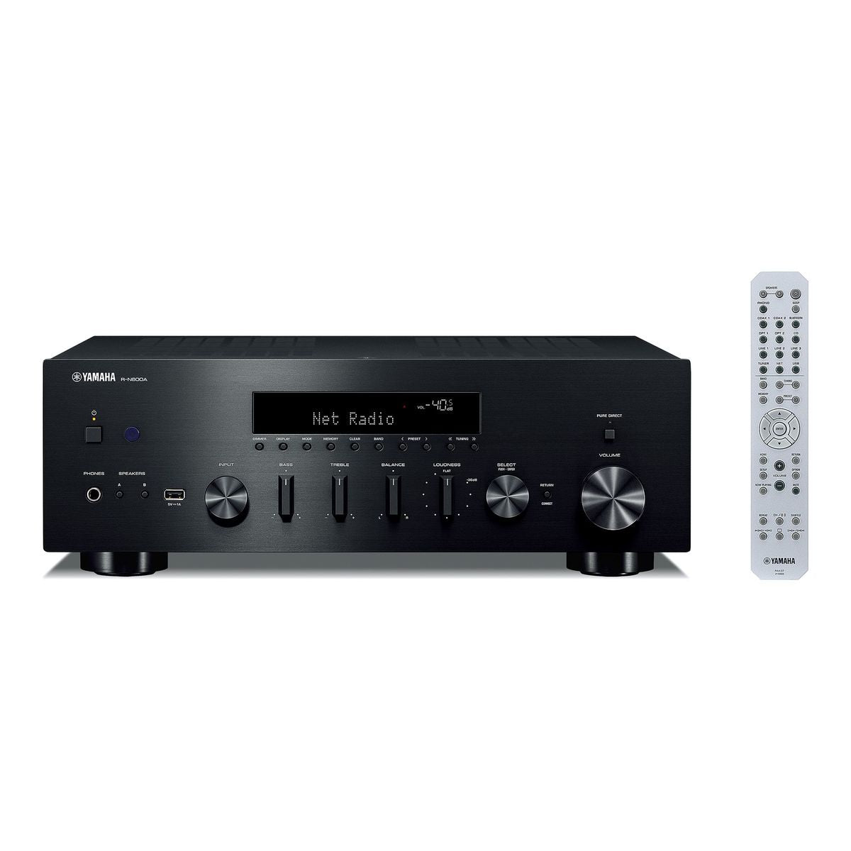 Yamaha R-N600A ZWART