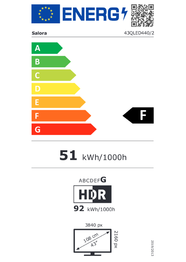 Salora 43QLED440