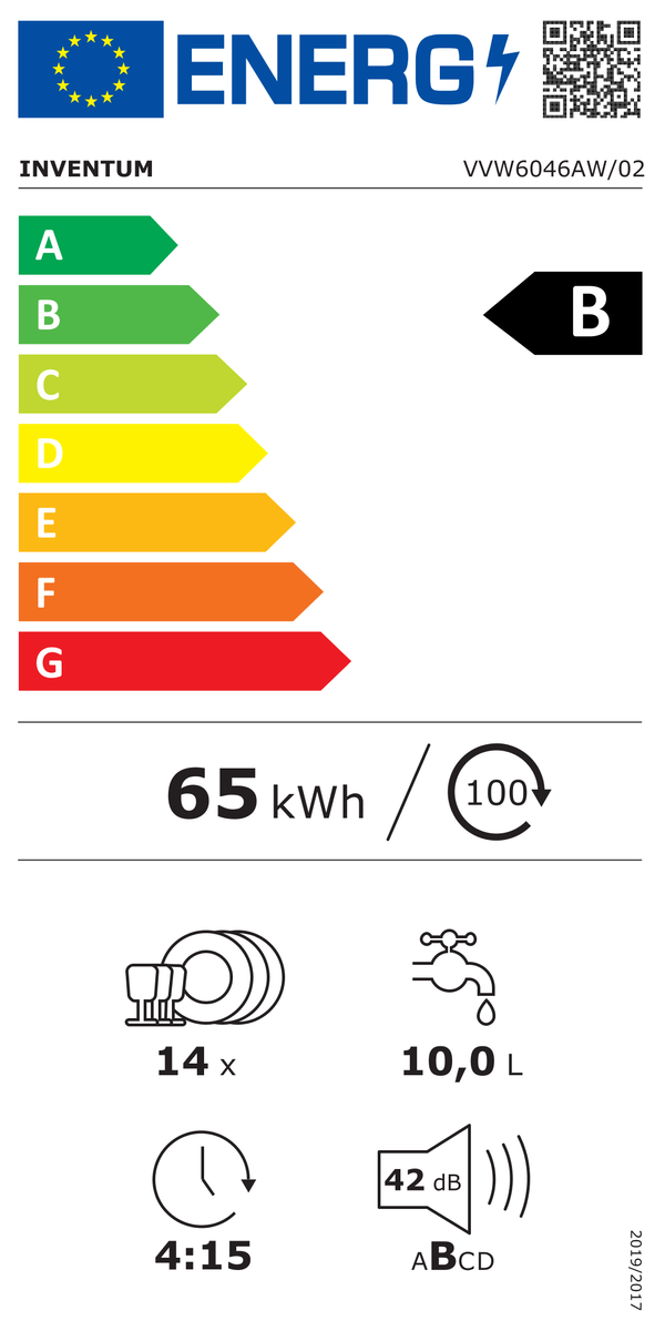 Inventum VVW6046AW