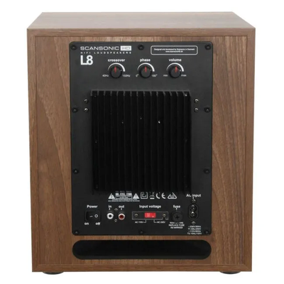 Scansonic L8 SUB walnoot