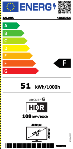 Salora 43QLED320