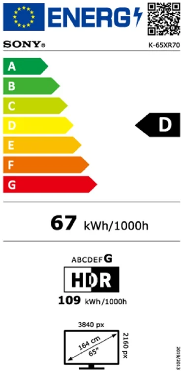 Sony K65XR70PAEP