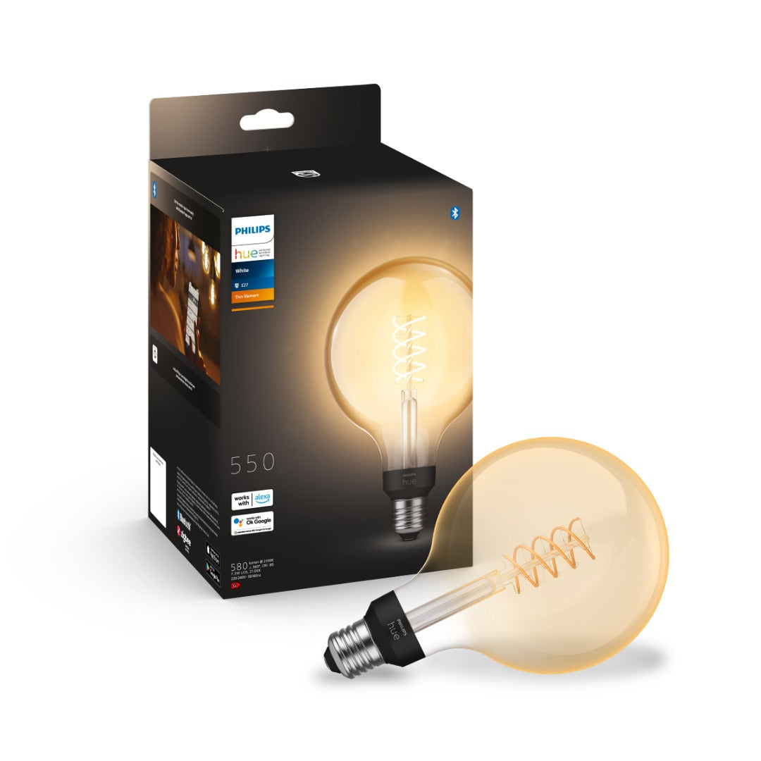 Philips HueW 7.2W Fil G125 E27EU