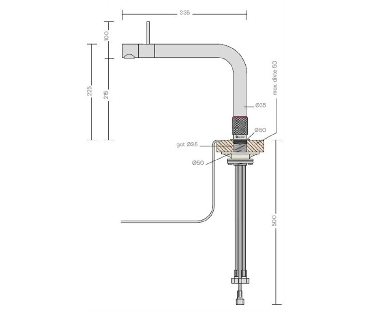 Quooker Front RVS