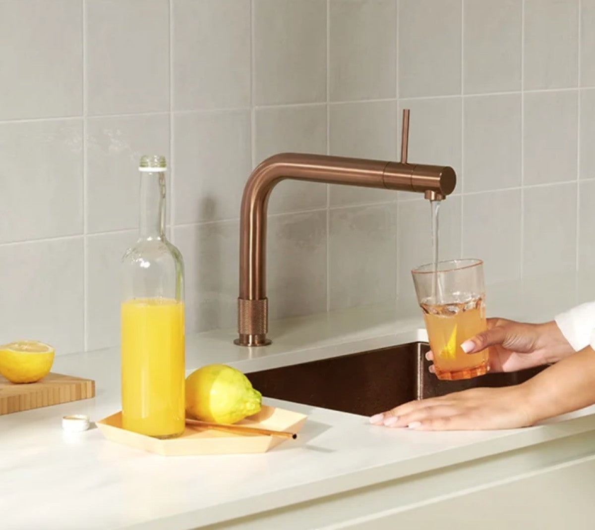 Quooker Front Rosé Koper