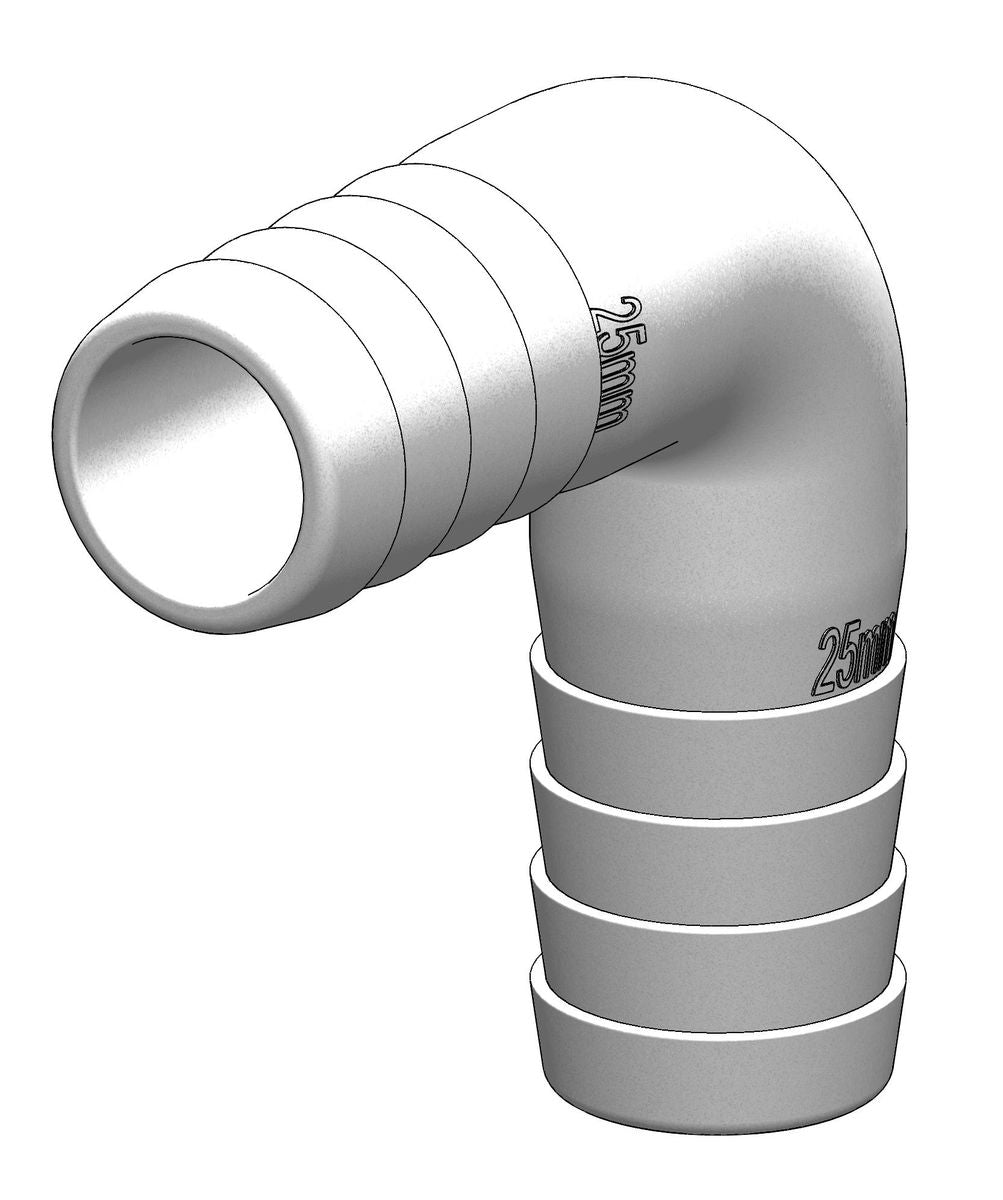 TruDesign Verbinder 90° 25 mm