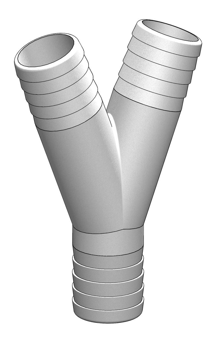 TruDesign Verbinder Y-stuk 38 mm