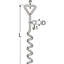 Seilflechter Grondanker 420 mm