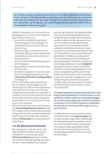 ANWB Cursusboek Marifonie