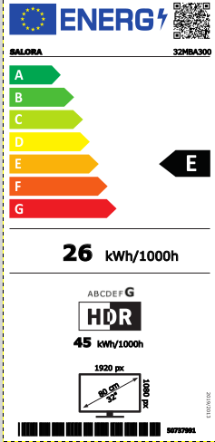 Salora 32MBA300