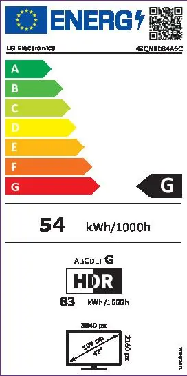 LG 43QNED84A6C.AEU