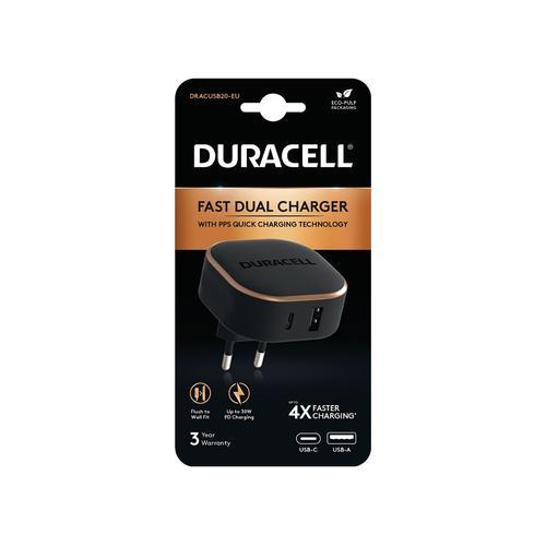 Duracell Charger USB-C en USB-A