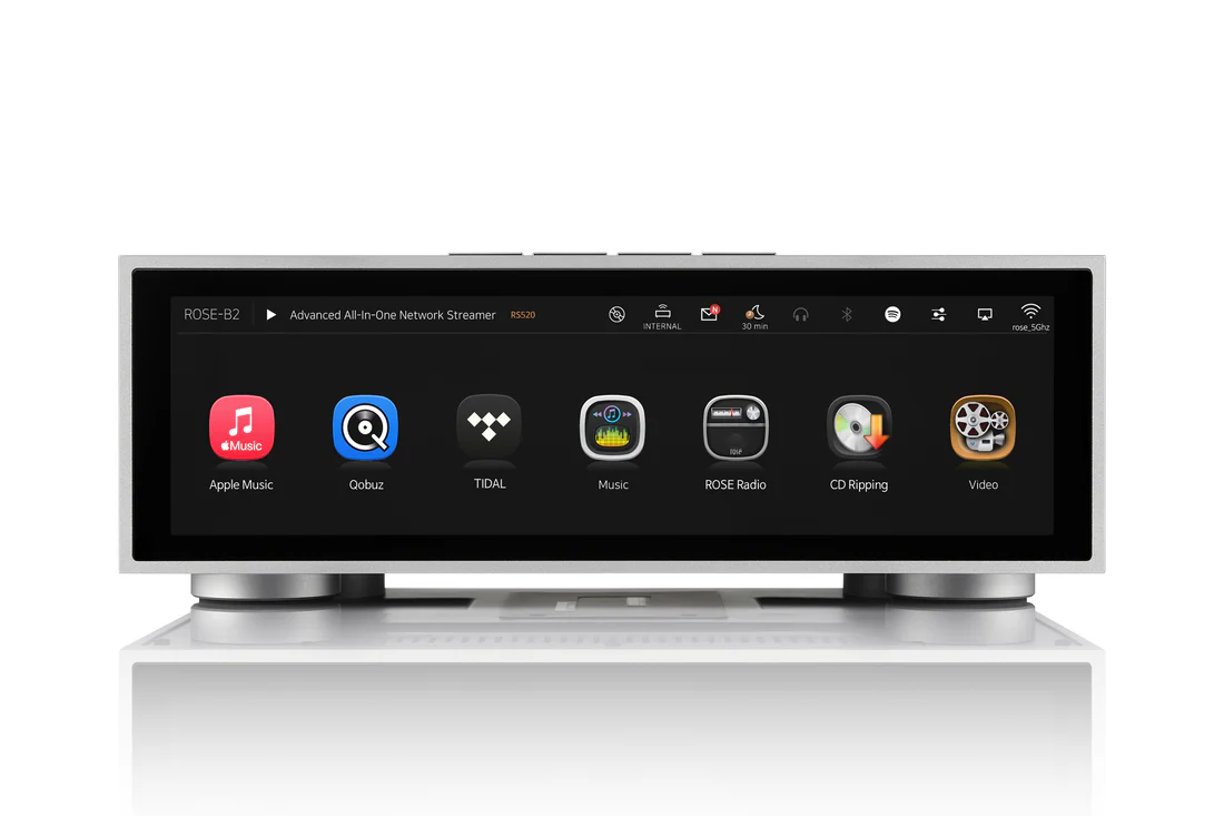 Hifi Rose RS520 zilver