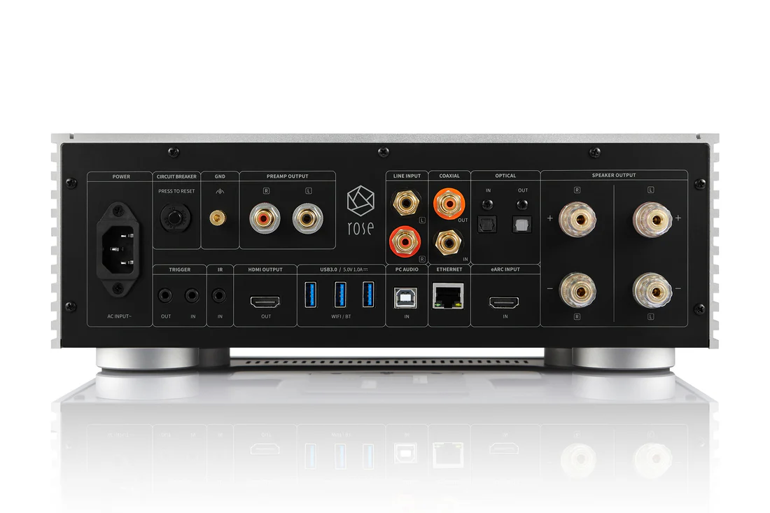 Hifi Rose RS520 zilver