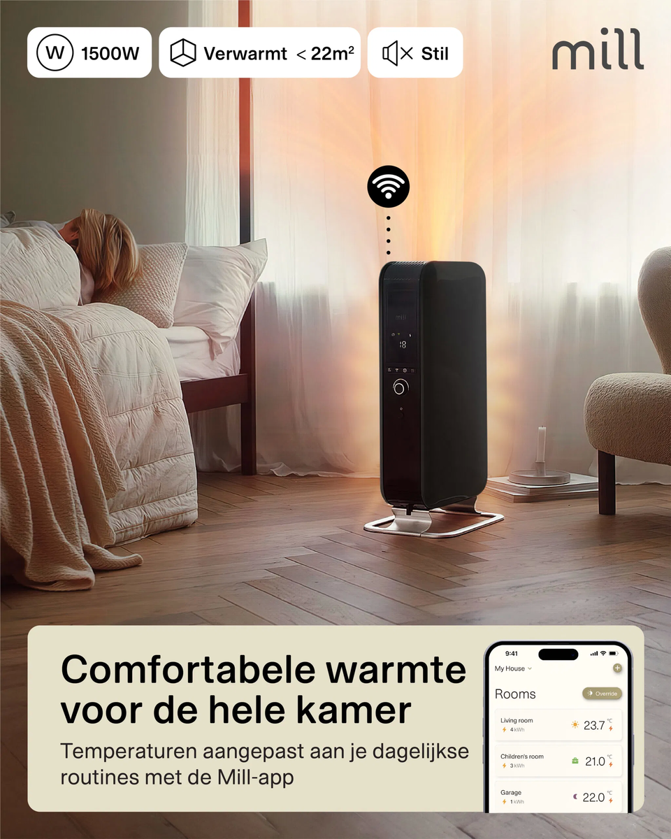 Mill OIL1500WIFI3 Black