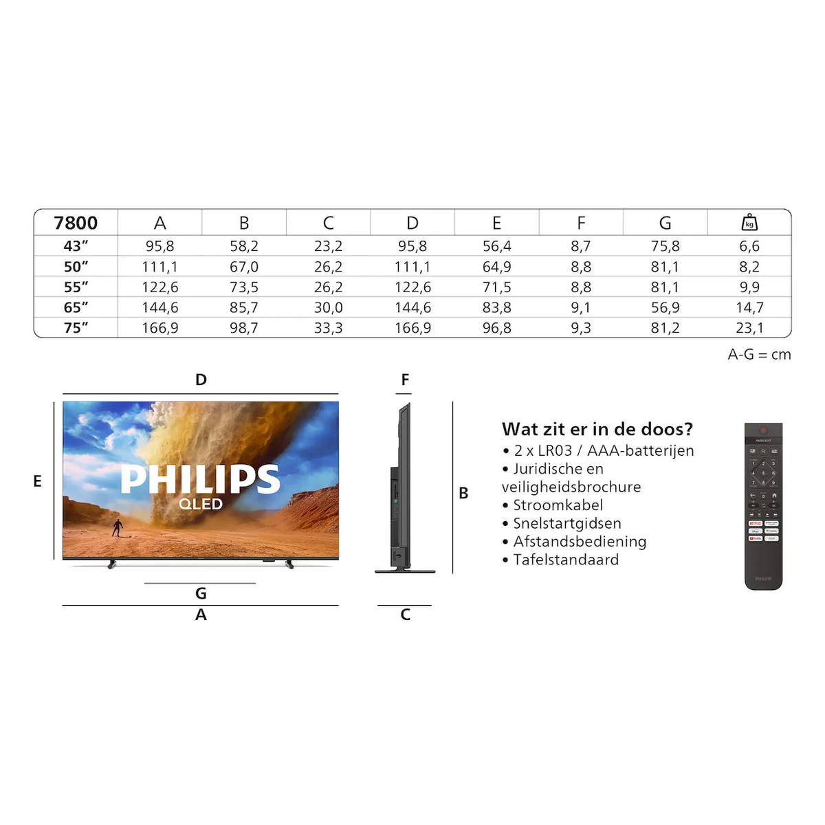 Philips 55PUS7800/12