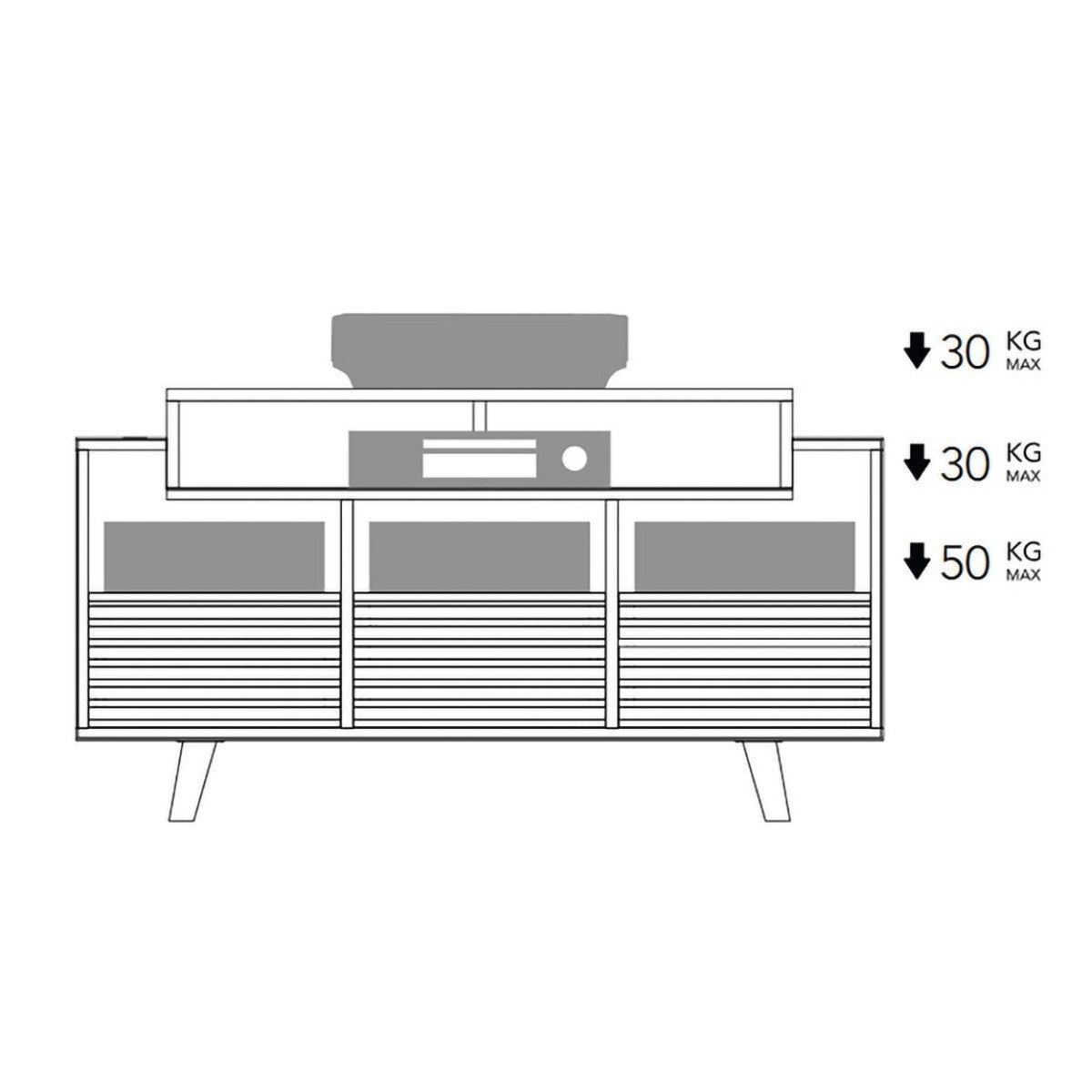 NorStone OSLO 1200 walnoot