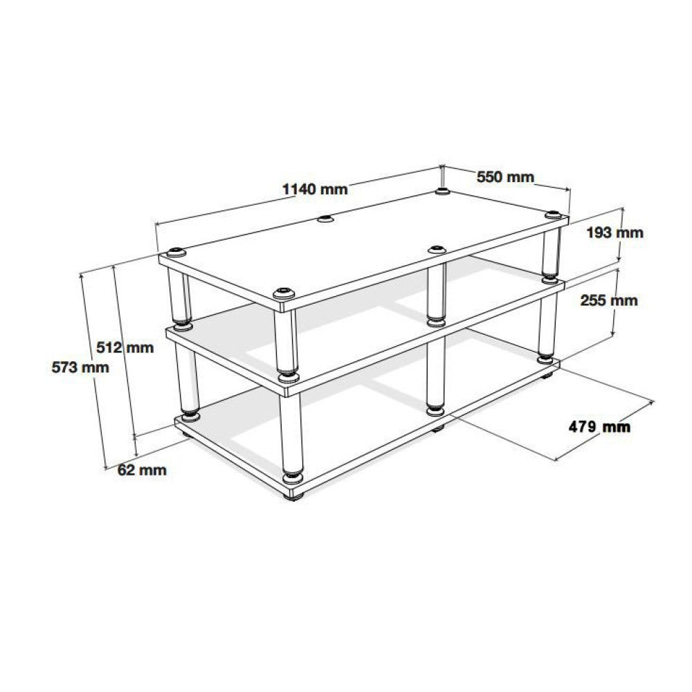 NorStone STABBL AV zwart