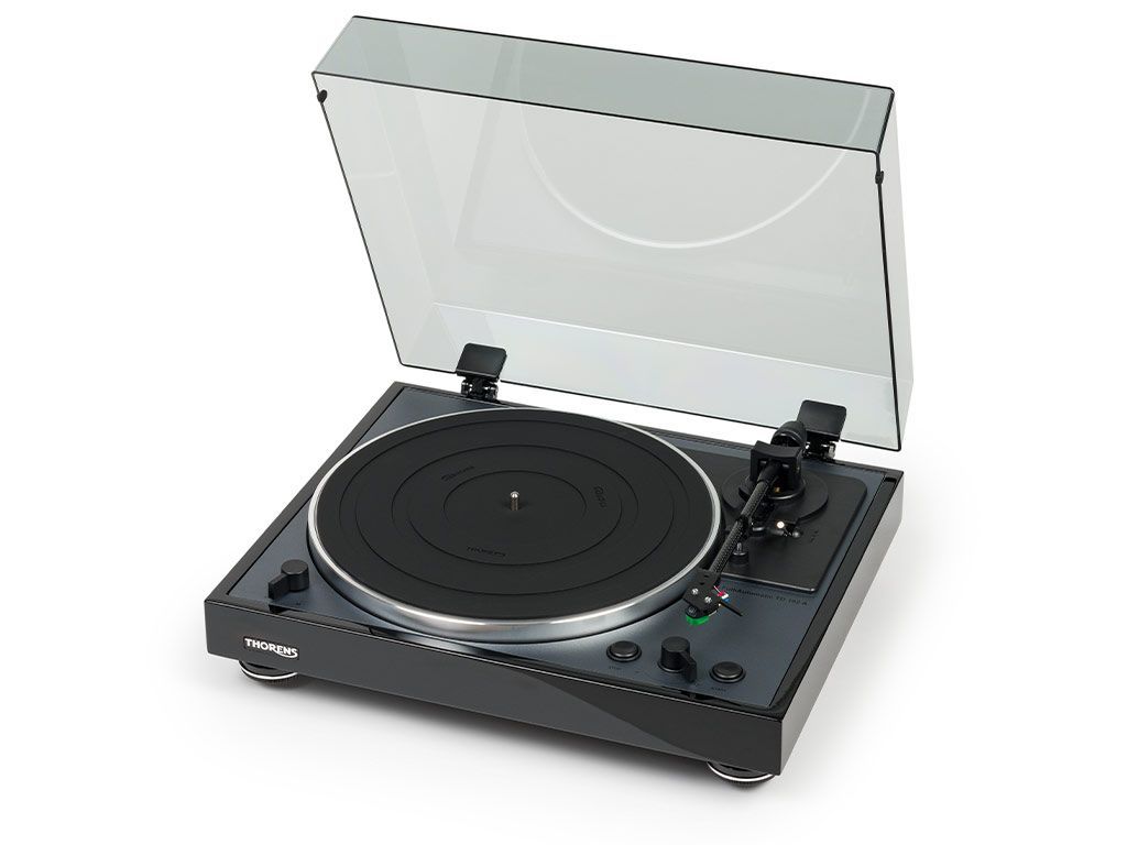 Thorens TD-102A zwart hoogglans