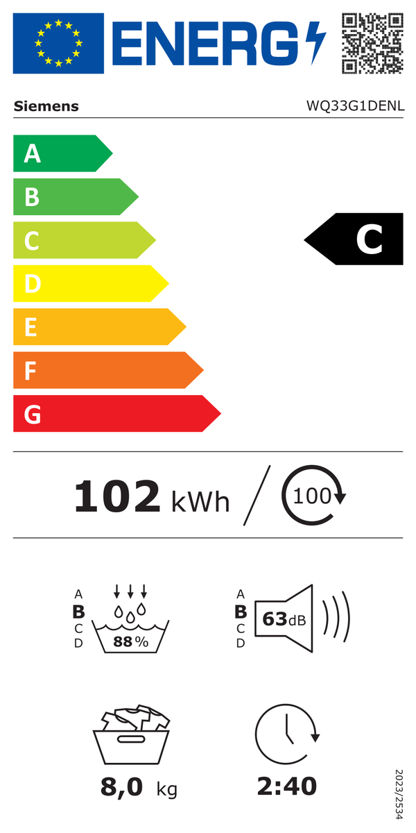Siemens WQ33G1DENL