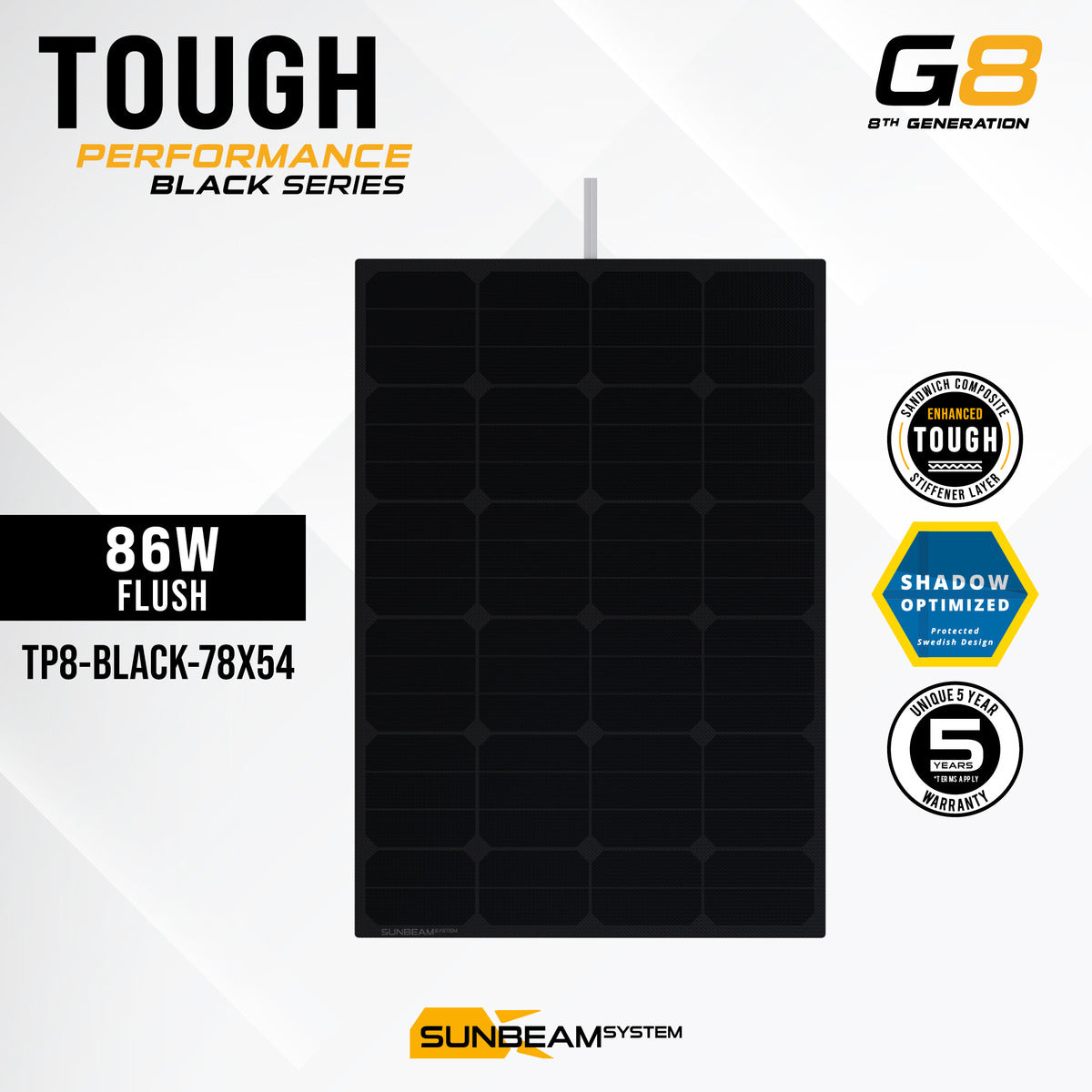 SUNBEAMsystem Tough G8 Performance 86W