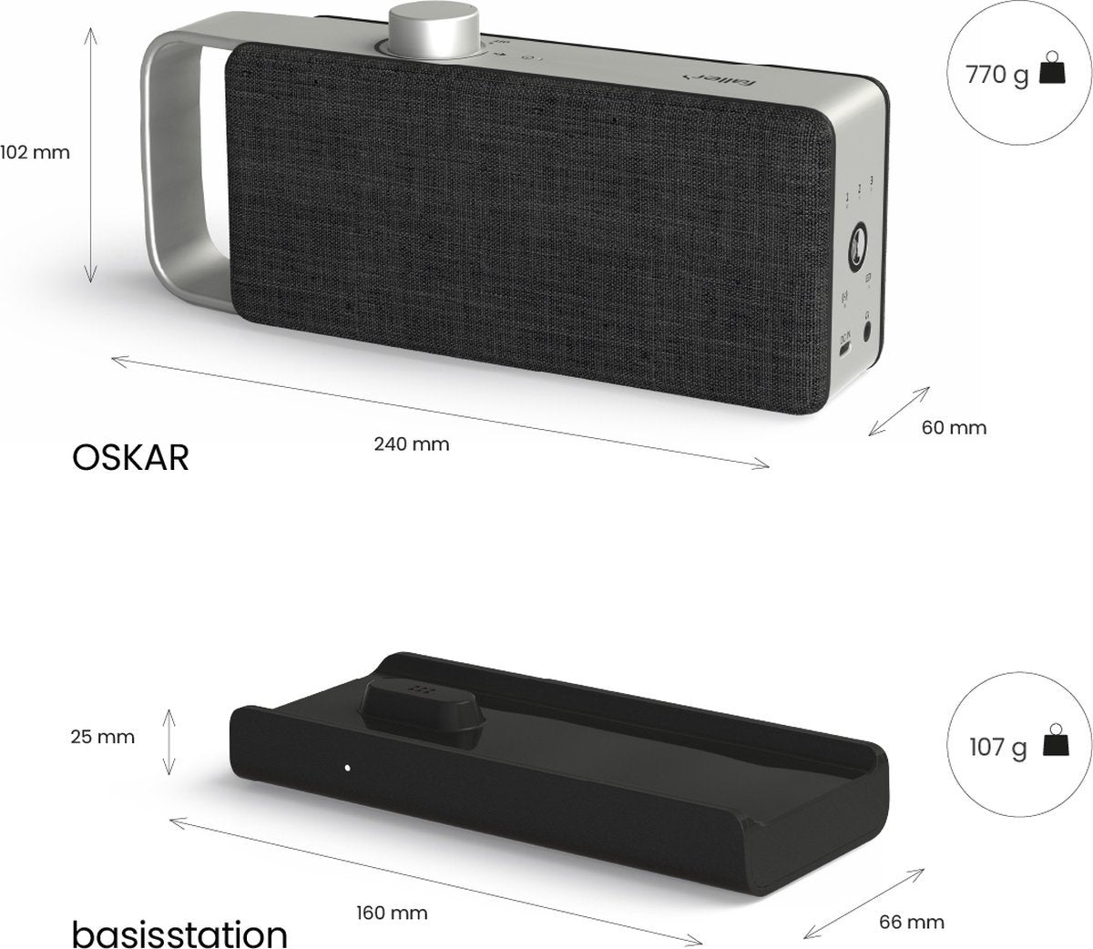 Sonoro Oskar TV speaker