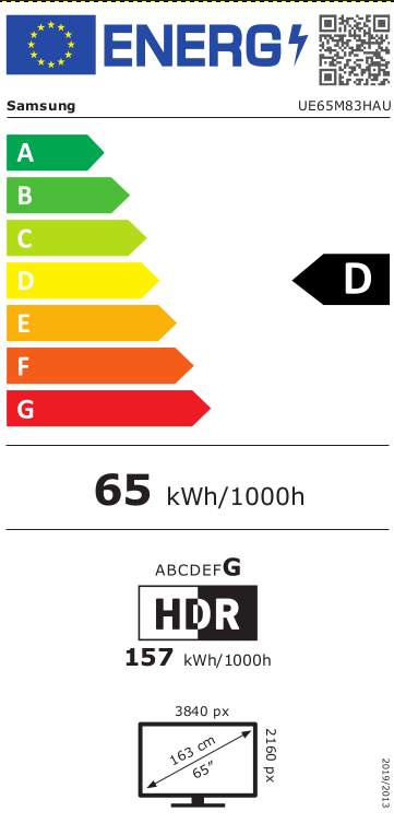 Samsung UE65M83HAUXXN