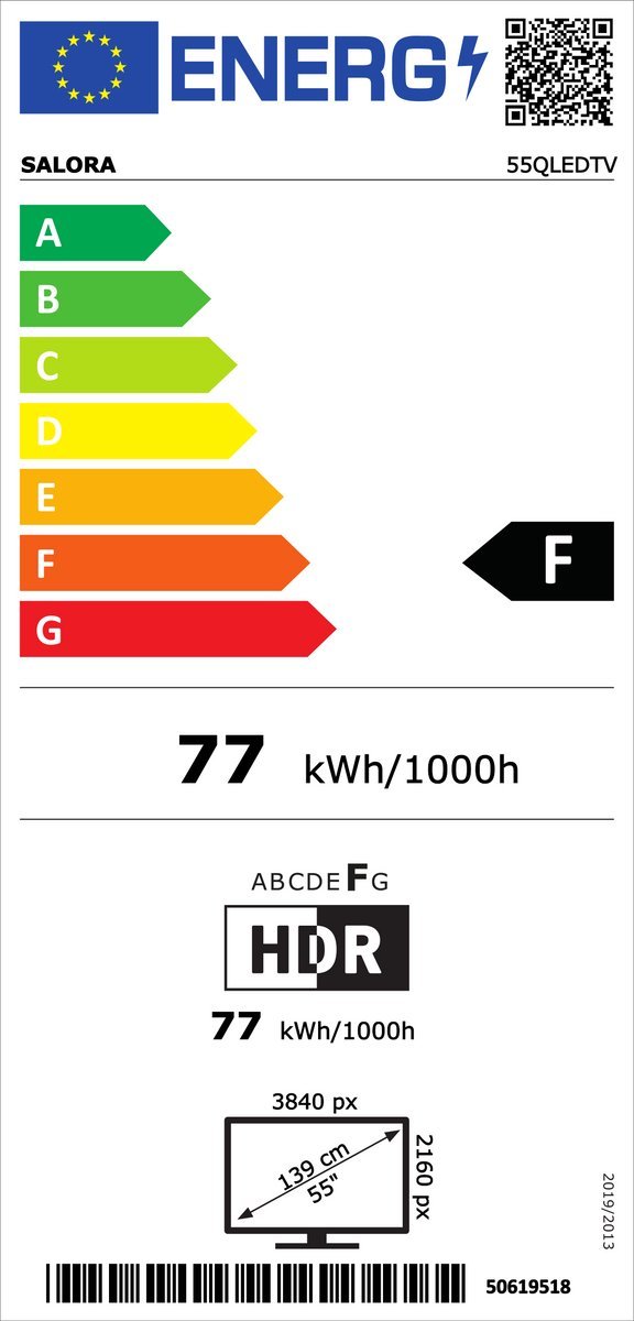 Salora 55QLEDTV