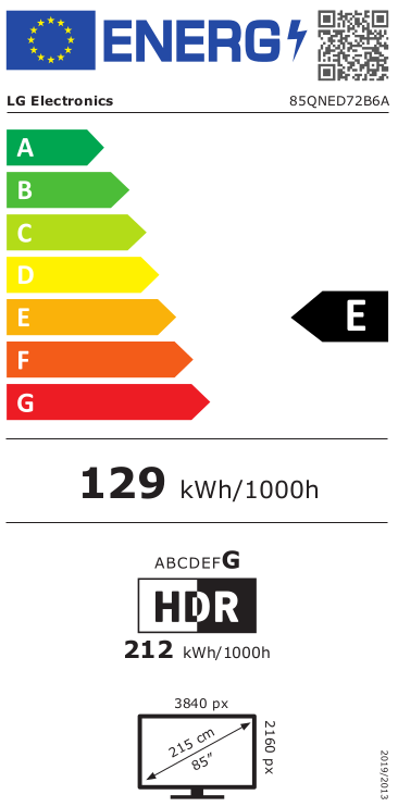 LG 85QNED72B6A.AEU