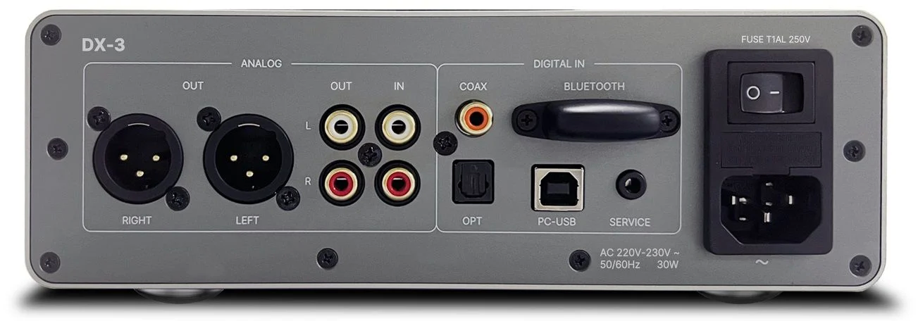 Rotel DX3 zilver