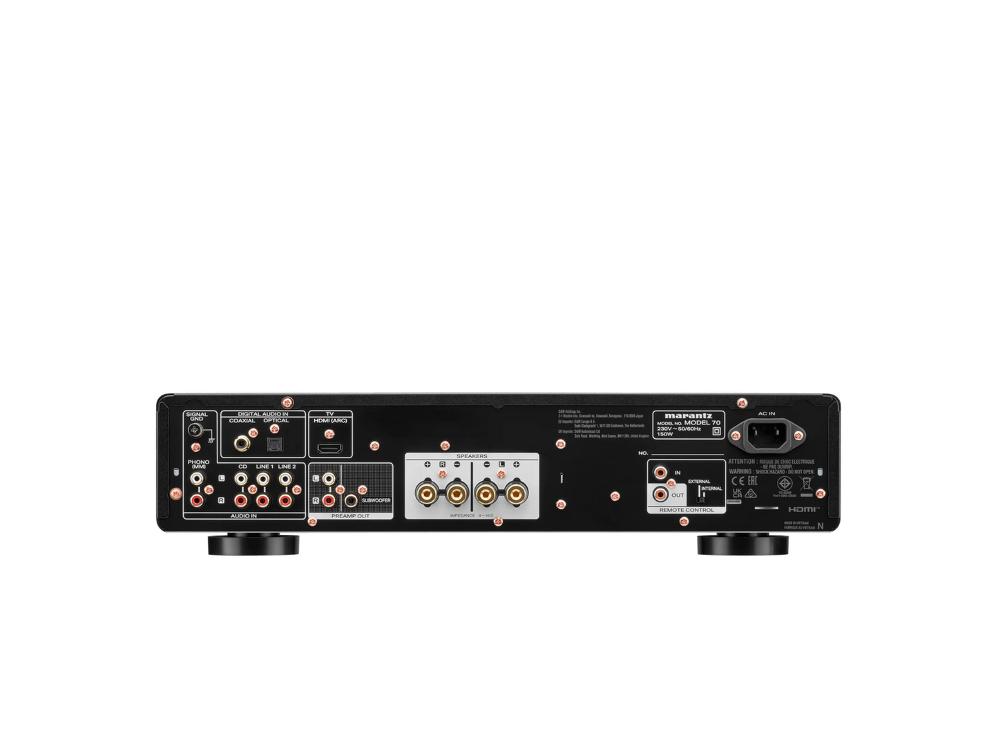 Marantz Model 70 zwart