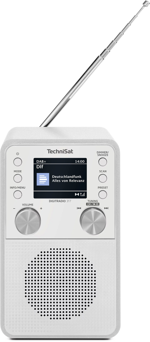 TechniSat Digitradio 317 DAB+ wit