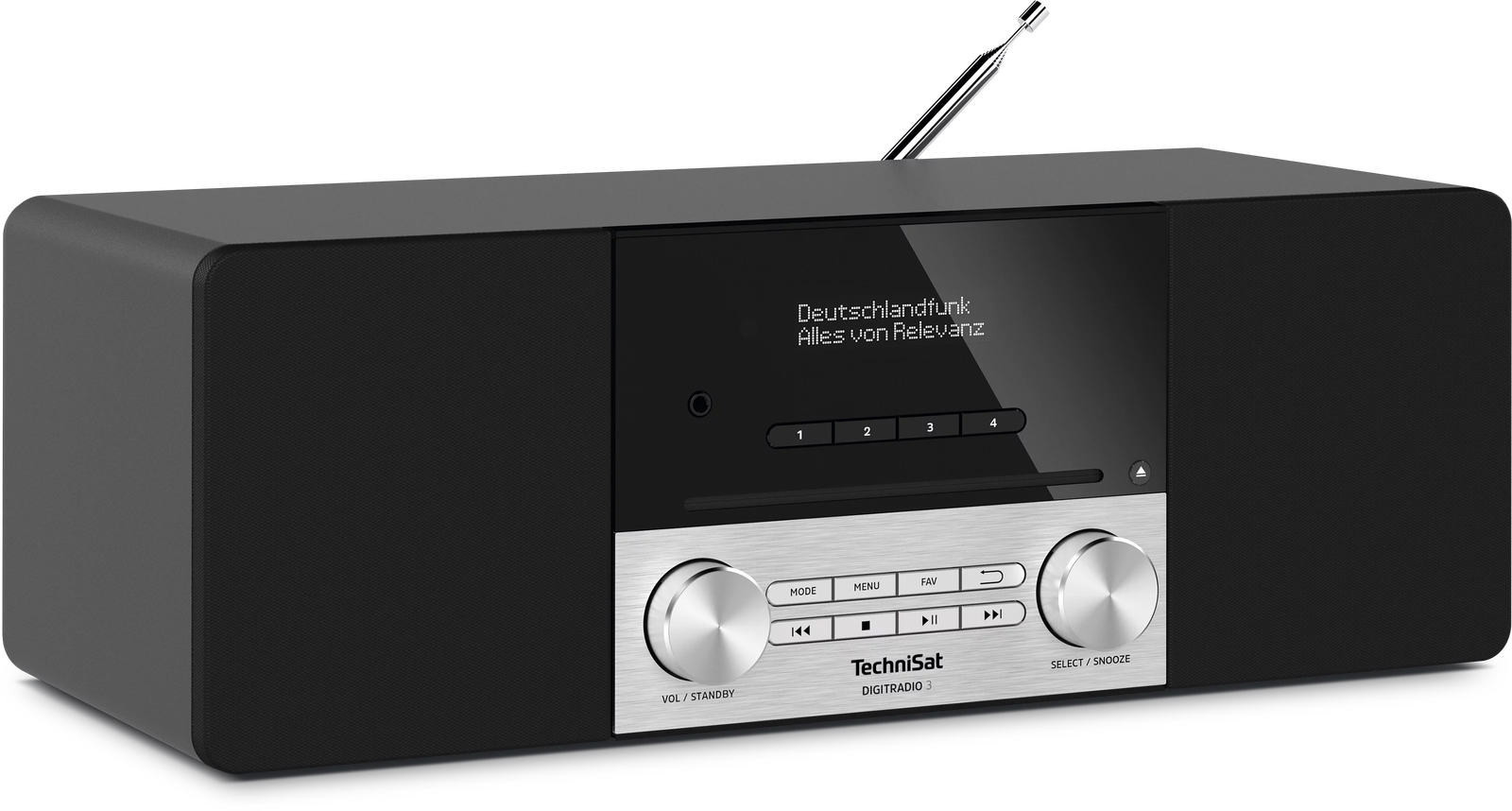 TechniSat Digitradio 3 zwartzilver