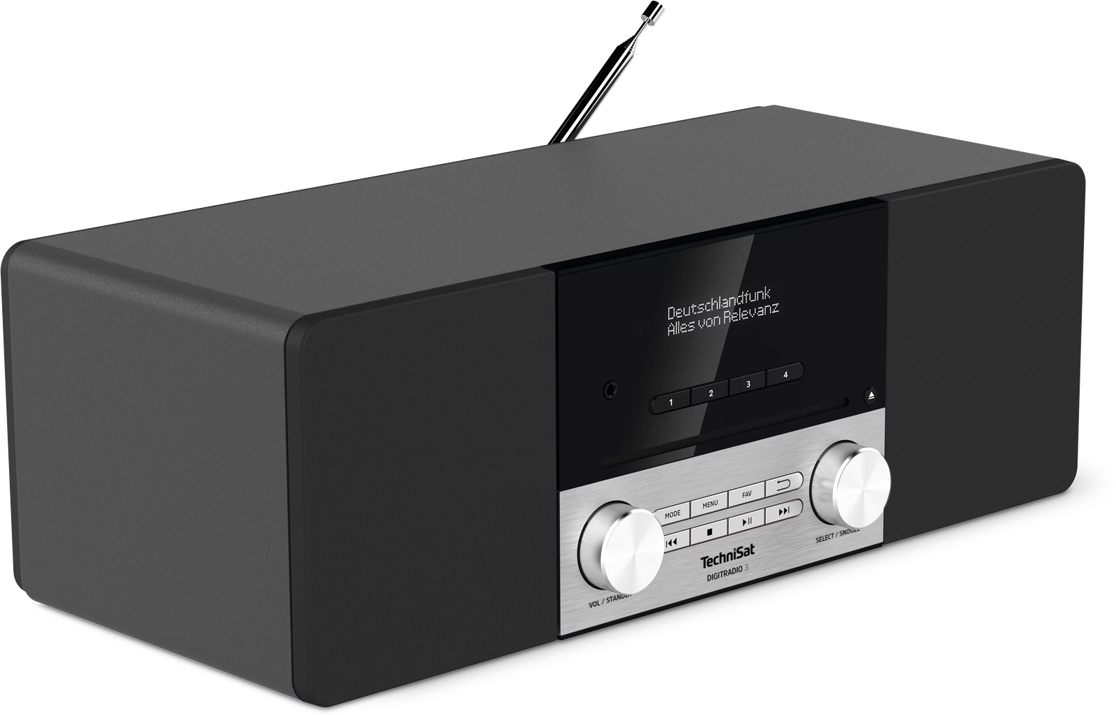 TechniSat Digitradio 3 zwartzilver
