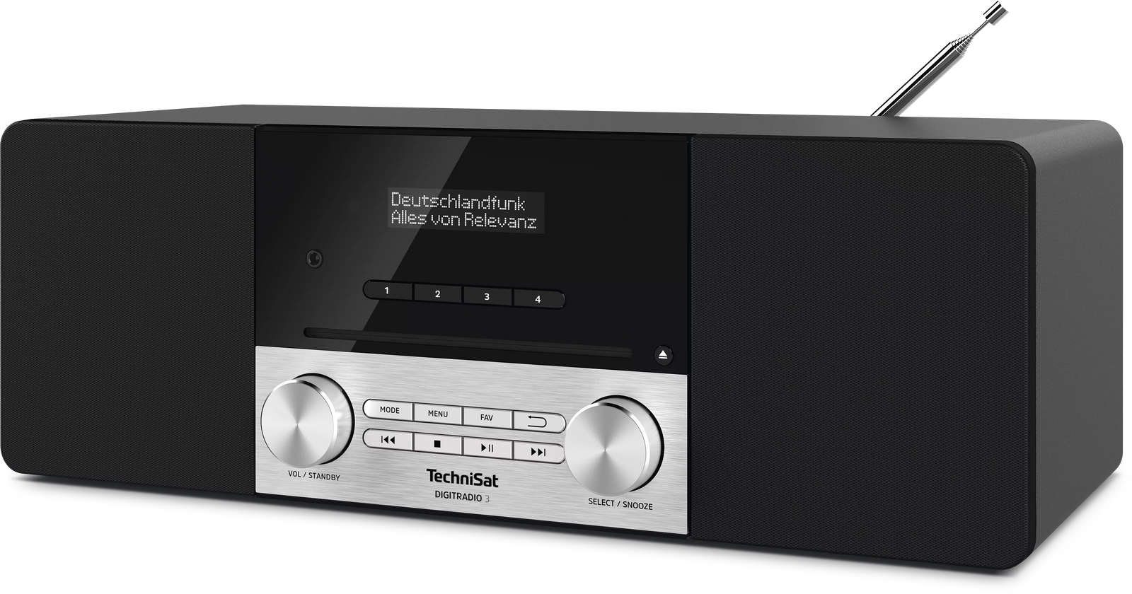 TechniSat Digitradio 3 zwartzilver